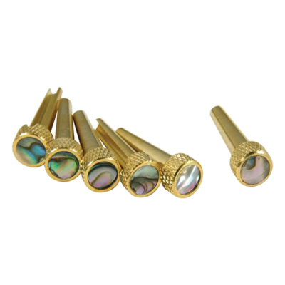 BRASS W/ ABALONE INLAY