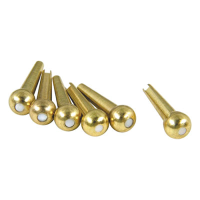 BRASS W/ PEARL DOT